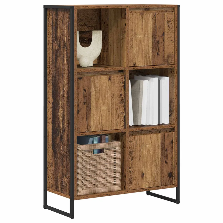 Bibliothèque Bois Ancien 68 x 30 x 108.5 cm Bois d'ingénierie - 3