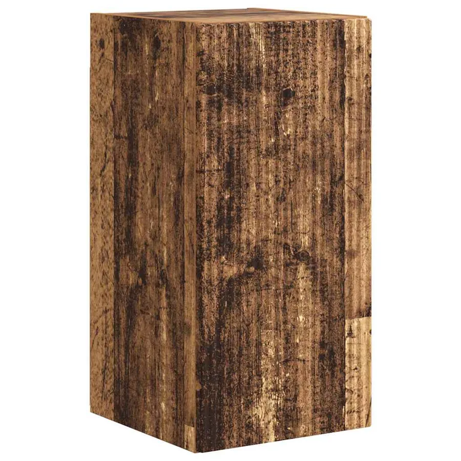 Meuble TV mural Bois Ancien 30 x 31 x 60 cm Bois d'ingénierie - 2