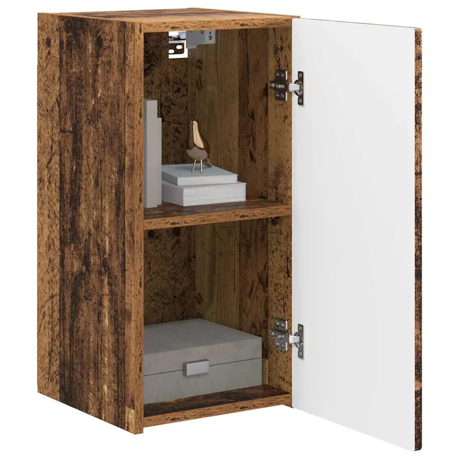 Meuble TV mural Bois Ancien 30 x 31 x 60 cm Bois d'ingénierie - 3