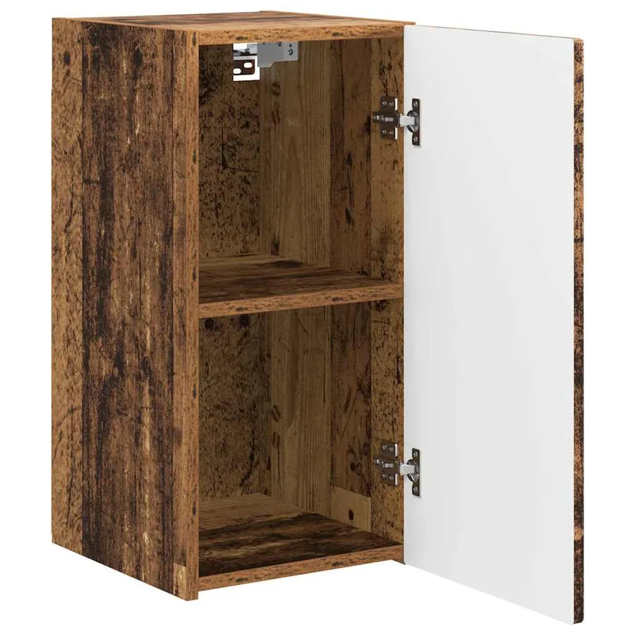 Meuble TV mural Bois Ancien 30 x 31 x 60 cm Bois d'ingénierie - 5