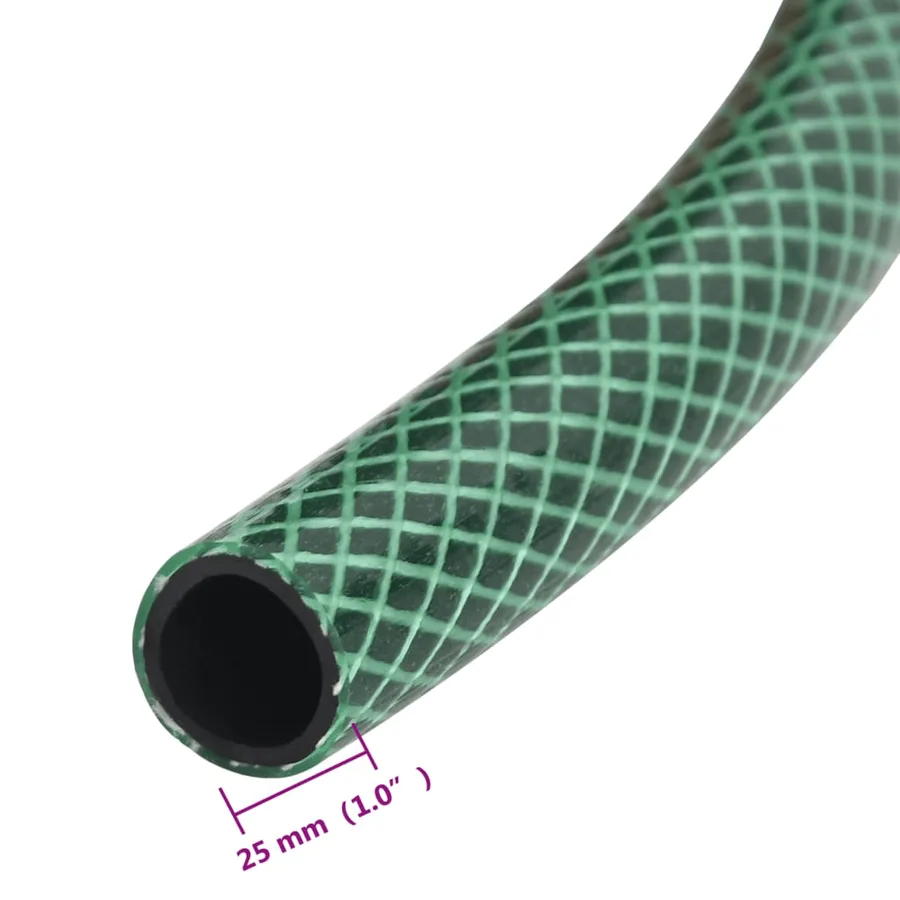 Tuyau d'arrosage vert 1" 20 m PVC - 6