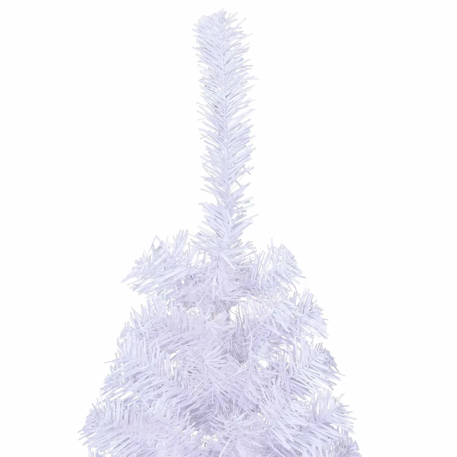 Sapin de Noël artificiel avec 150 LED Blanc 150 cm PVC et Acier - 11