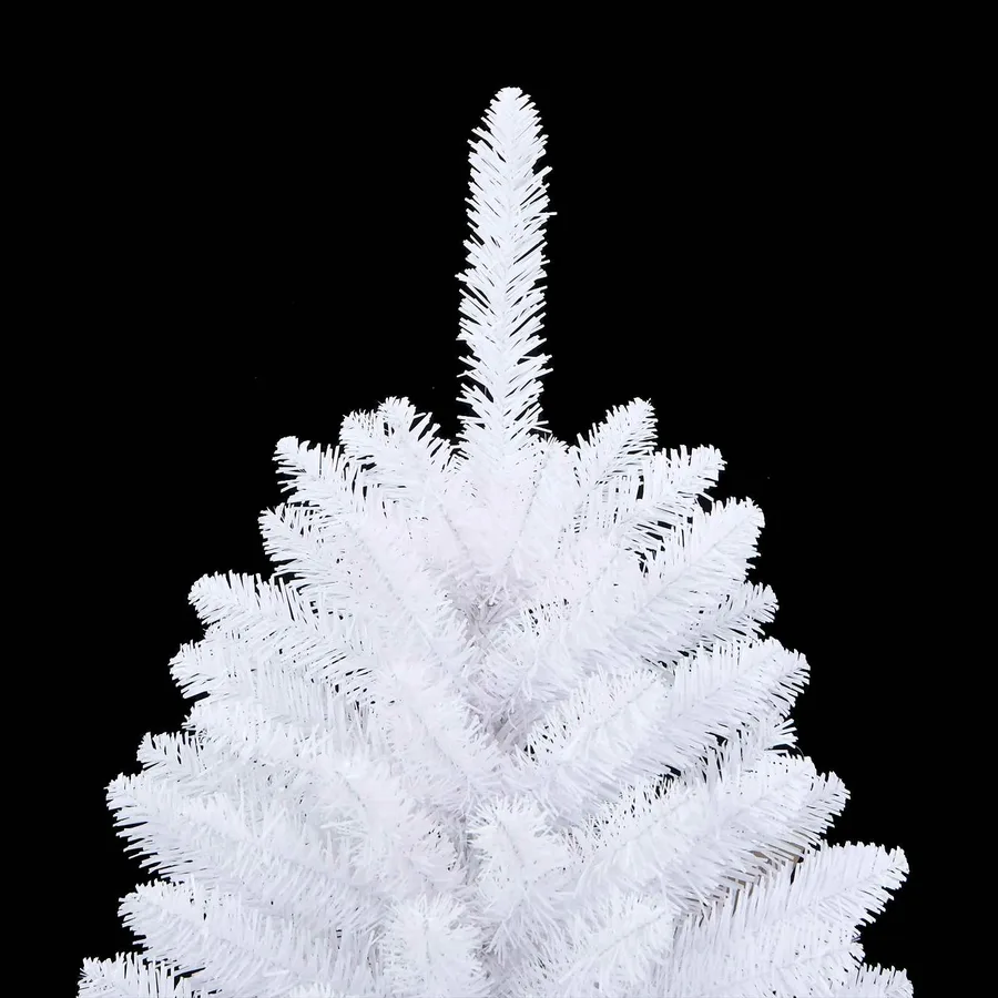 Sapin de Noël Artificiel à Branches Articulées Blanc 150 cm - 8