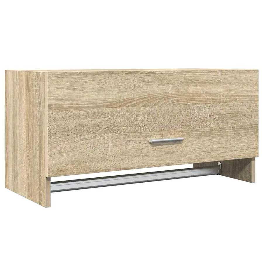 Garde-robe chêne sonoma 70x32,5x35 cm bois d'ingénierie - 2