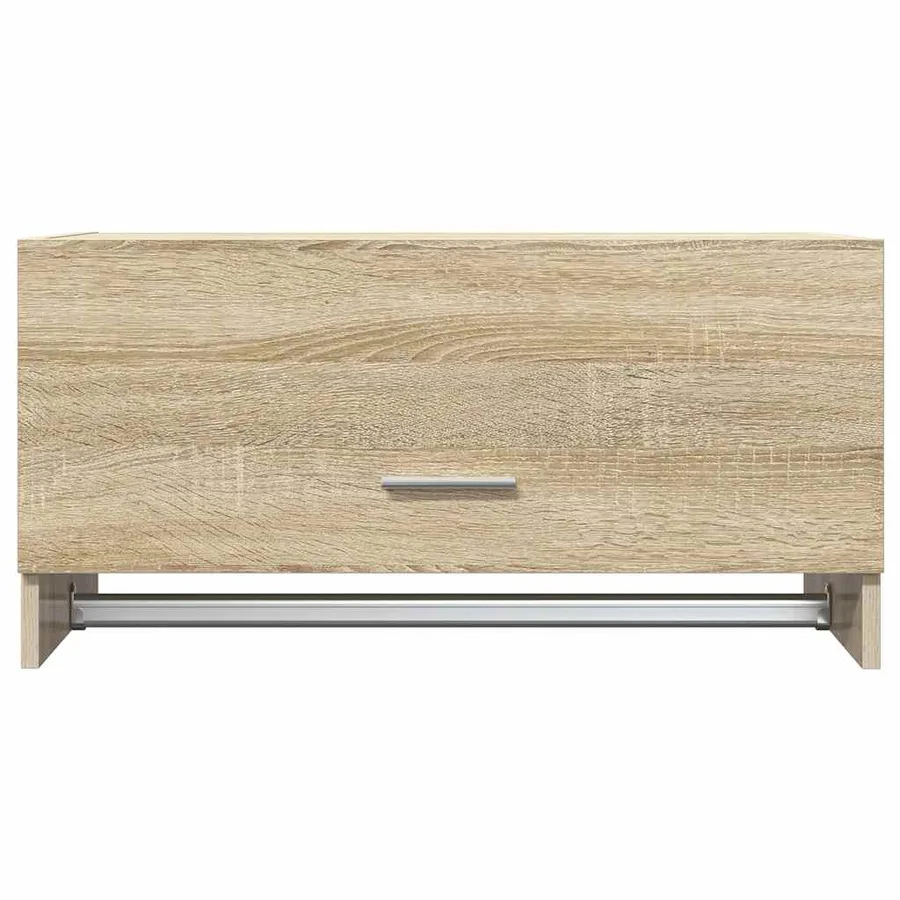 Garde-robe chêne sonoma 70x32,5x35 cm bois d'ingénierie - 4