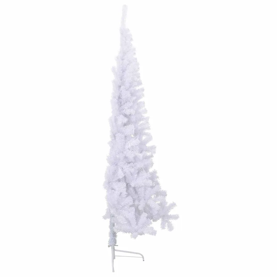 Sapin de Noël artificiel avec 300 LED Blanc 210 cm PVC et Acier - 10