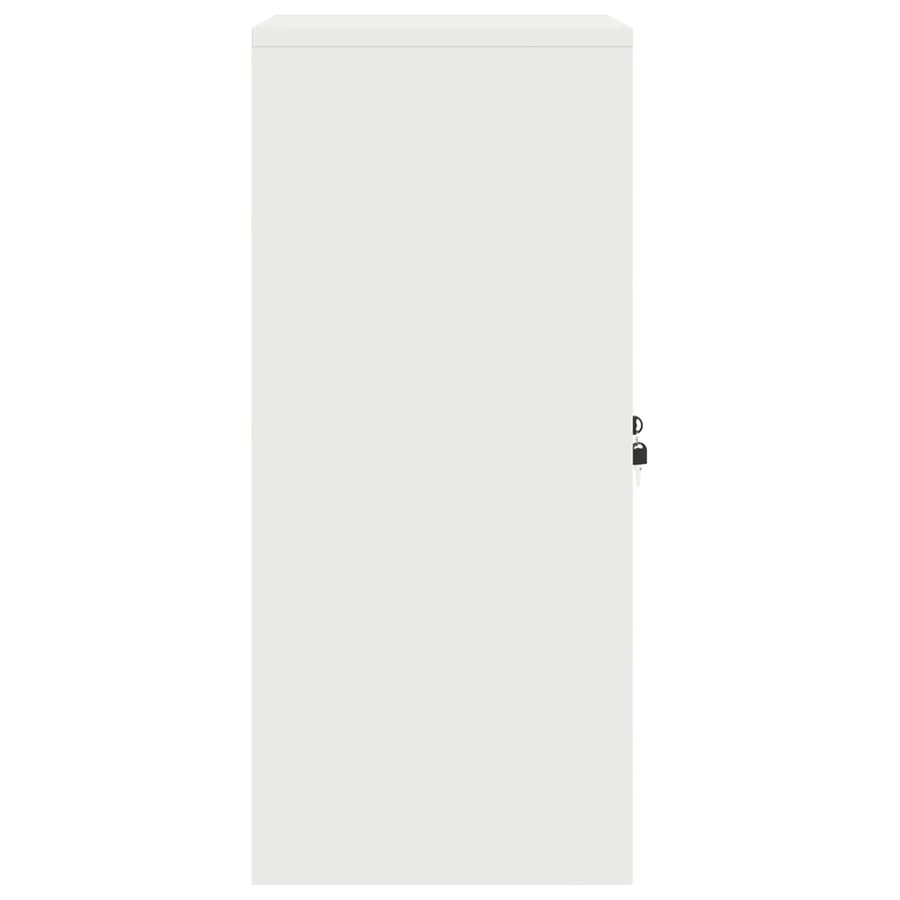 Armoire de rangement Blanc 60 x 40 x 90 cm Acier - 7