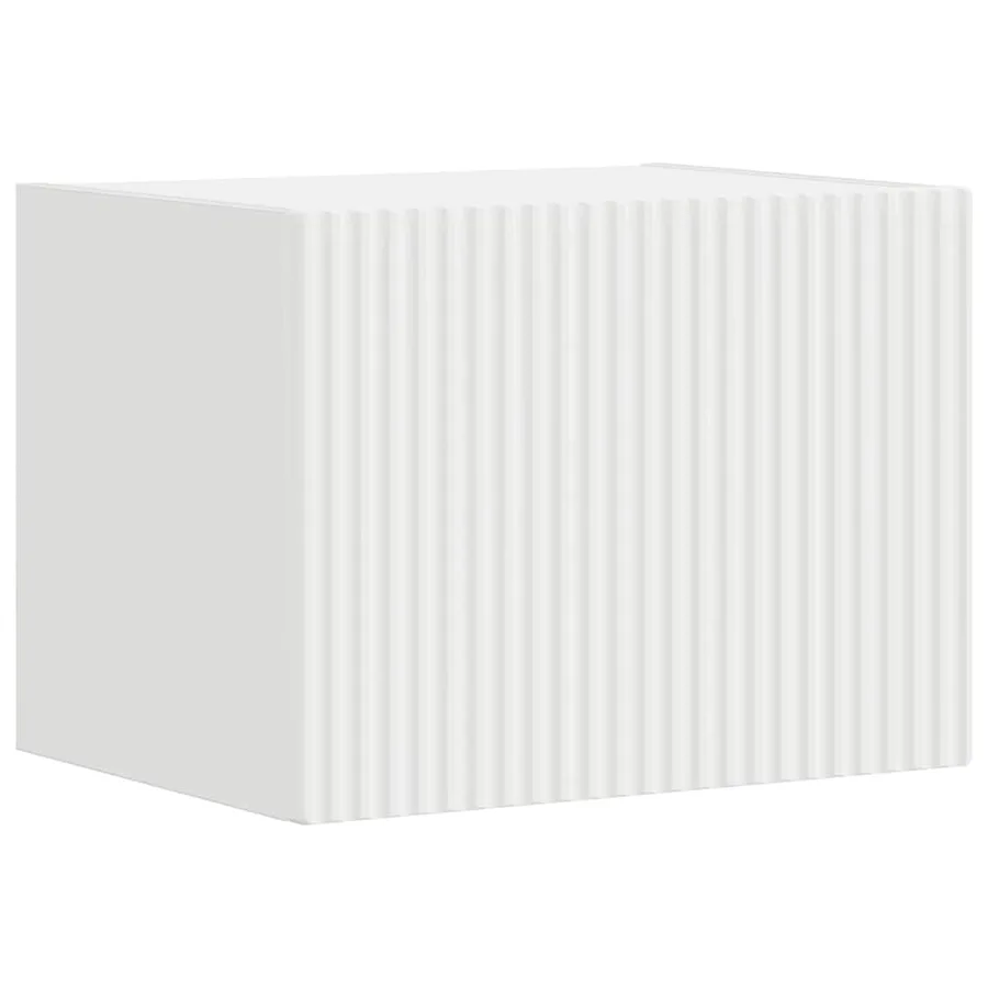 Meuble TV mural Blanc 39 x 31 x 29,5 cm Bois d'ingénierie - 2