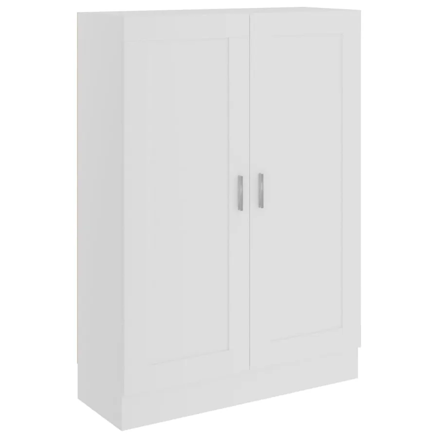 Bibliothèque Blanc 82,5x30,5x115 cm Bois d'ingénierie - 2