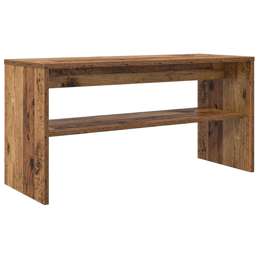 Meuble TV Bois ancien 80 x 30 x 40 cm Bois d'ingénierie - 2