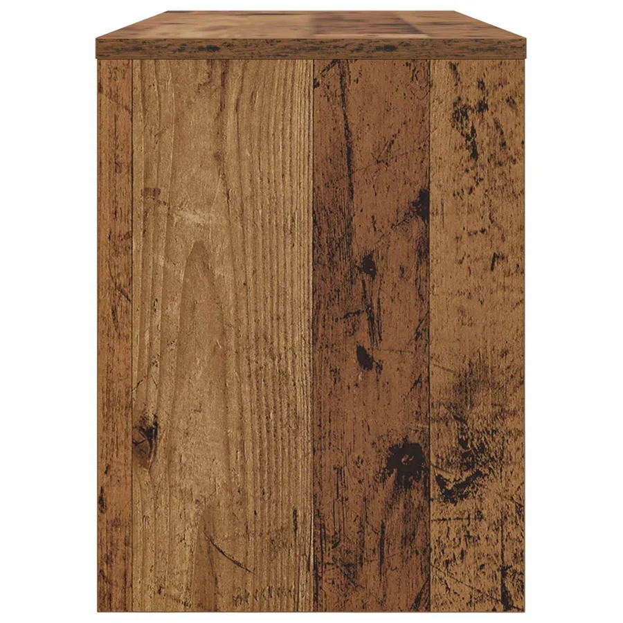 Meuble TV Bois ancien 80 x 30 x 40 cm Bois d'ingénierie - 6