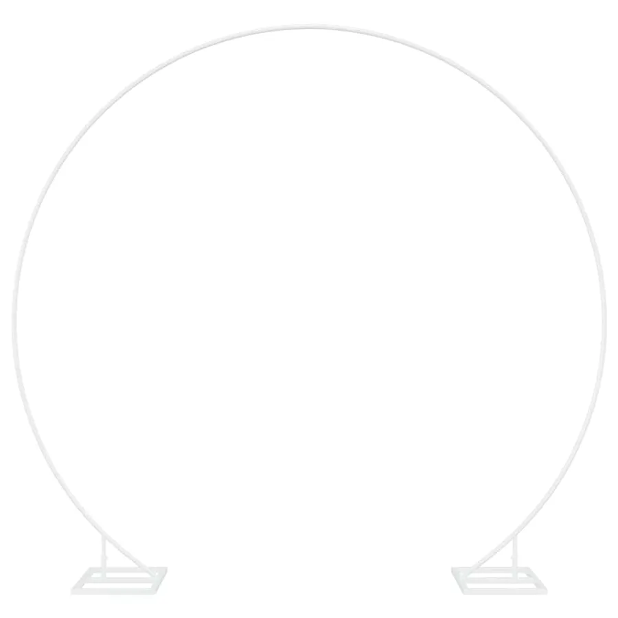 Arche de mariage Blanc 220 x 45 x 200 cm Acier - 2
