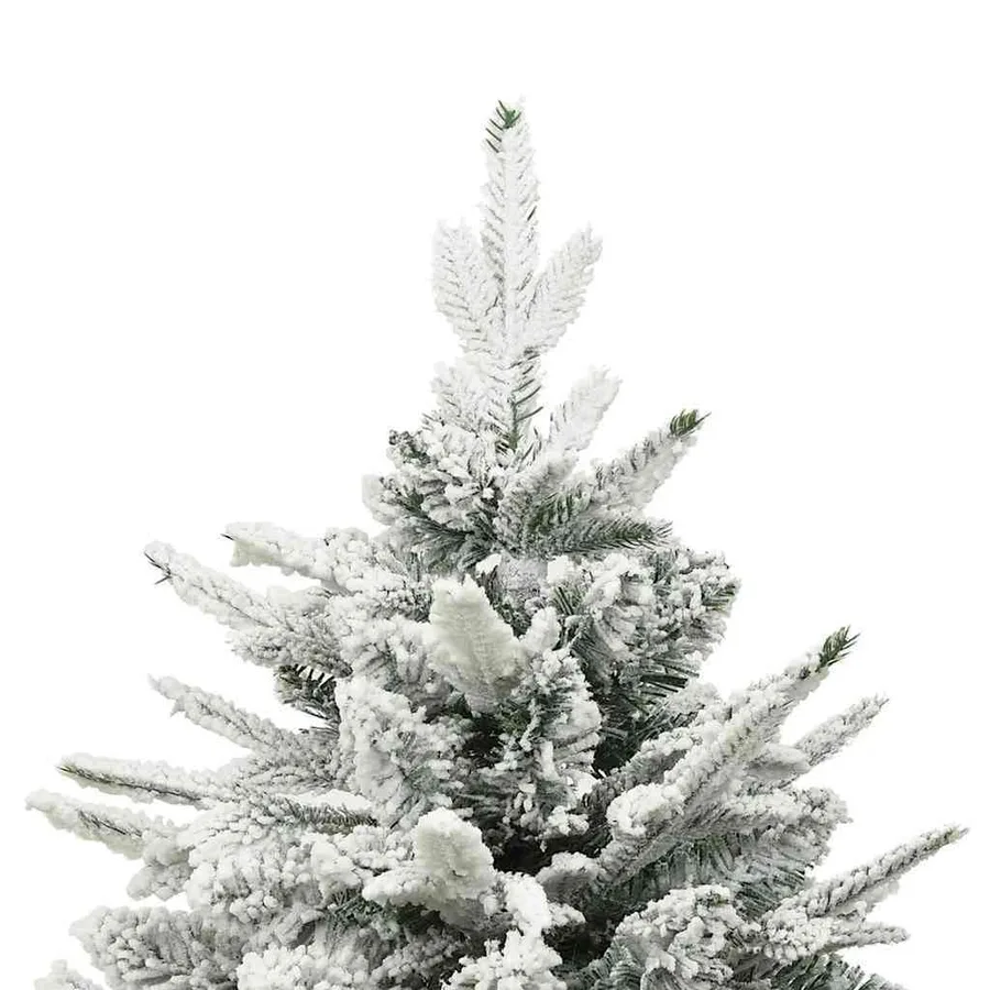 Arbre de Noël artificiel pré-éclairé avec ensemble de boules - 13