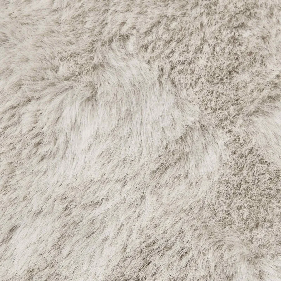 Tapis antidérapant en fausse de lapin OLITE Beige 80 x 150 cm - 9