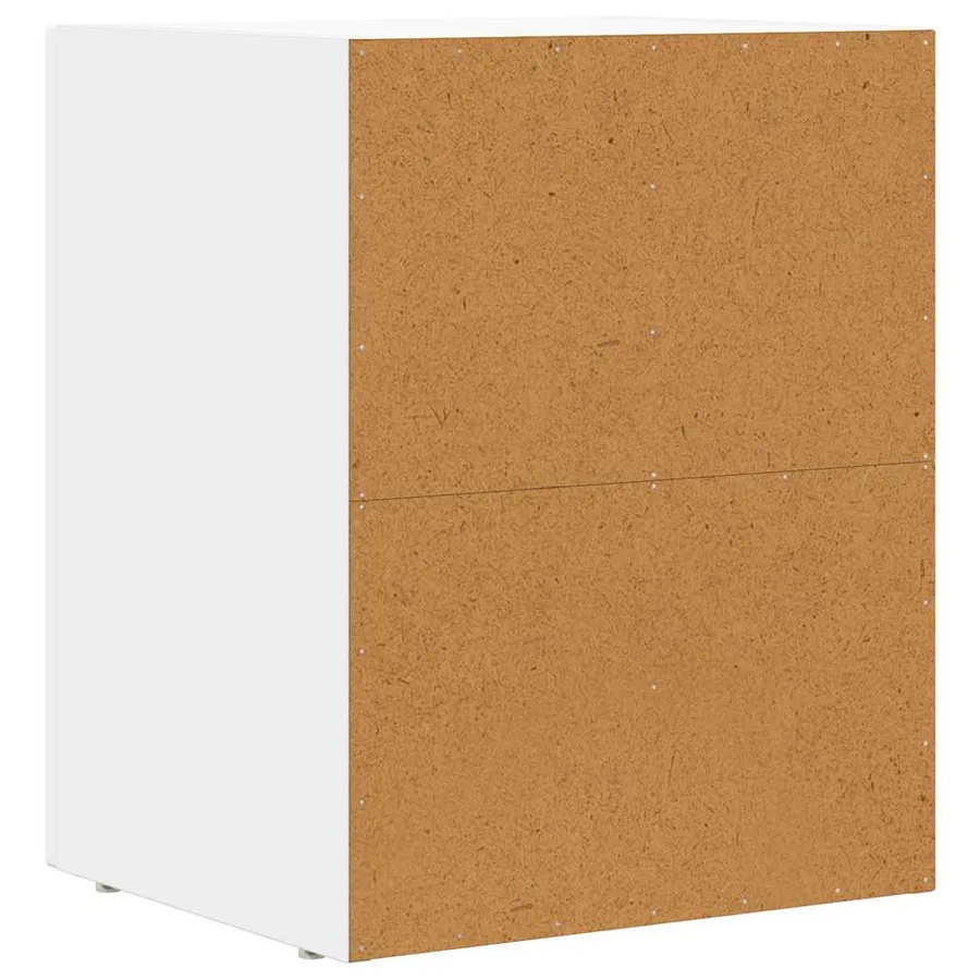 Table de chevet ELST Blanc 40 x 35 x 50 cm Bois d'ingénierie - 6