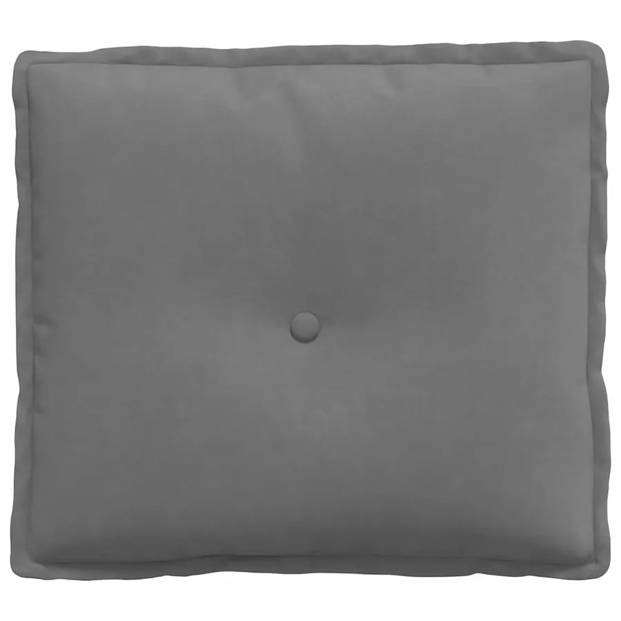 Coussin de Dos Gris foncé 50 x 45 cm Tissu en microfibre - 5