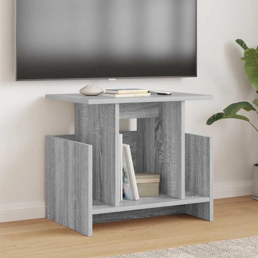 Meuble TV 2 pcs Gris Sonoma 50 x 35 x 45 cm Bois d'ingénierie