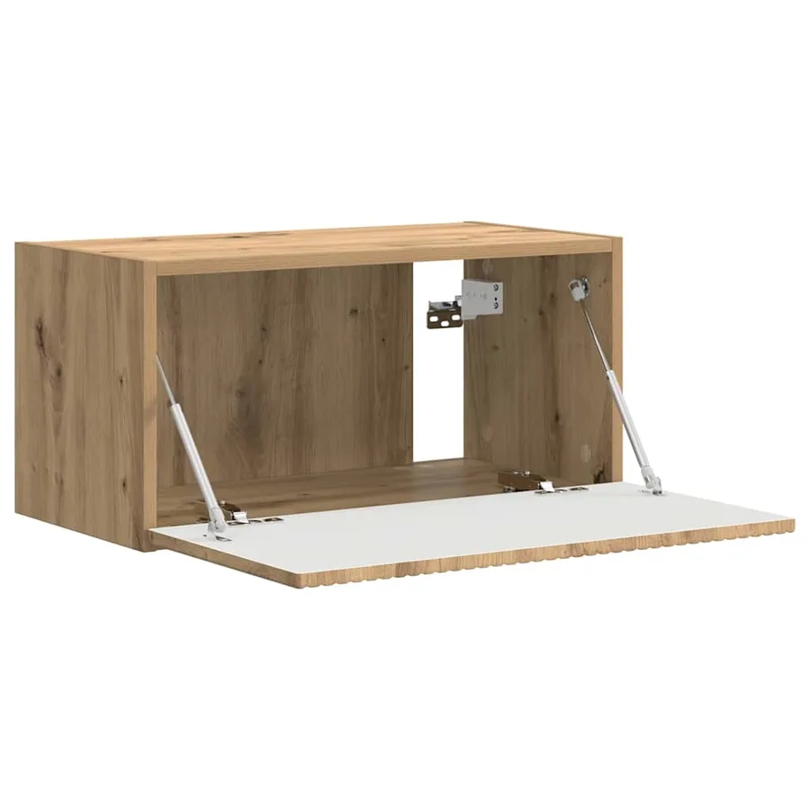 Meuble TV mural 60 x 31 x 29,5 cm Chêne artisan - 5