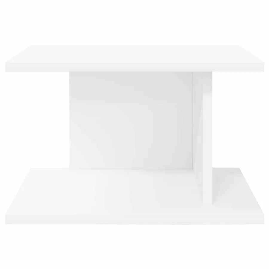 Table de chevet Blanc 40 x 30 x 25 cm Bois d'ingénierie - 5
