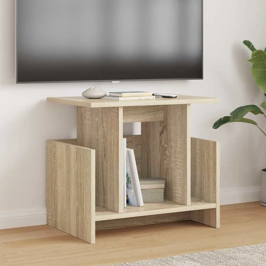 Meuble TV 2 pcs Chêne Sonoma 50 x 35 x 45 cm Bois d'ingénierie