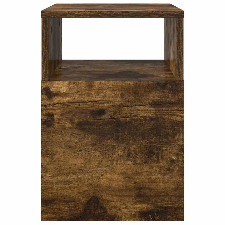 Table d'appoint Chêne fumé 30,5 x 30 x 45 cm Bois d'ingénierie - 6