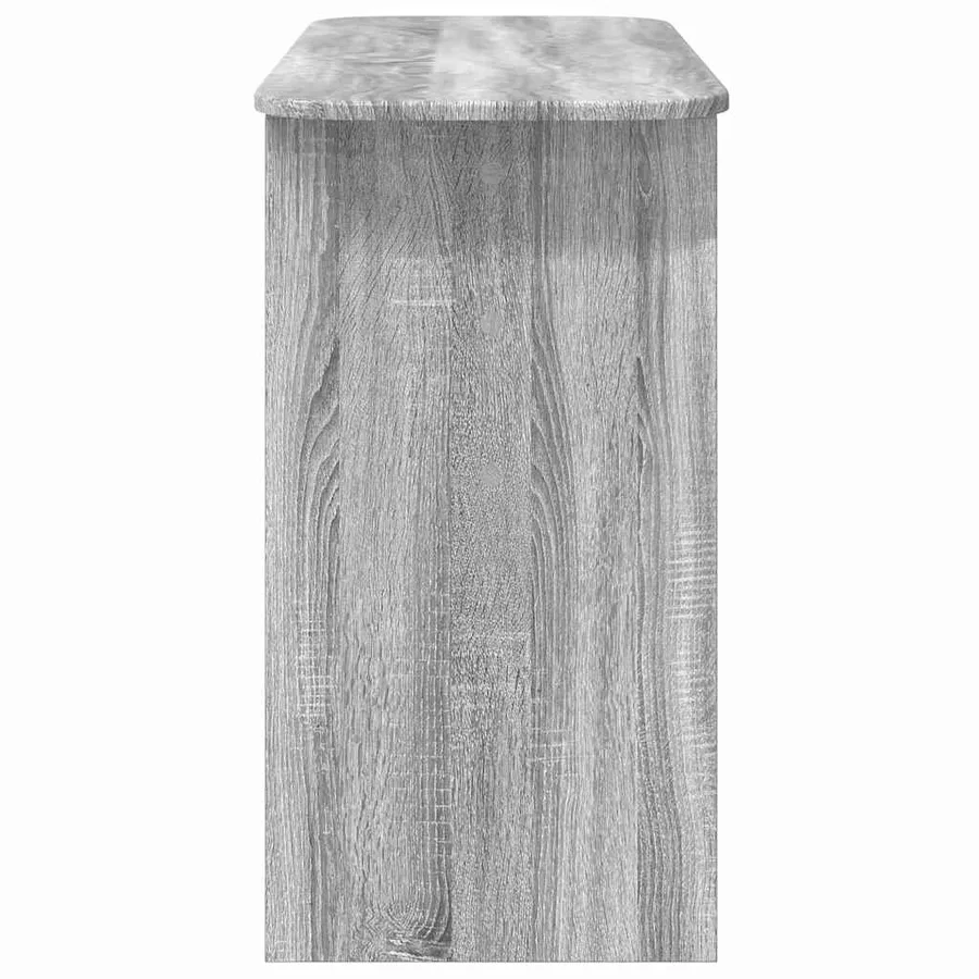 Table console Gris Sonoma 93 x 40 x 75 cm Bois d'ingénierie - 6