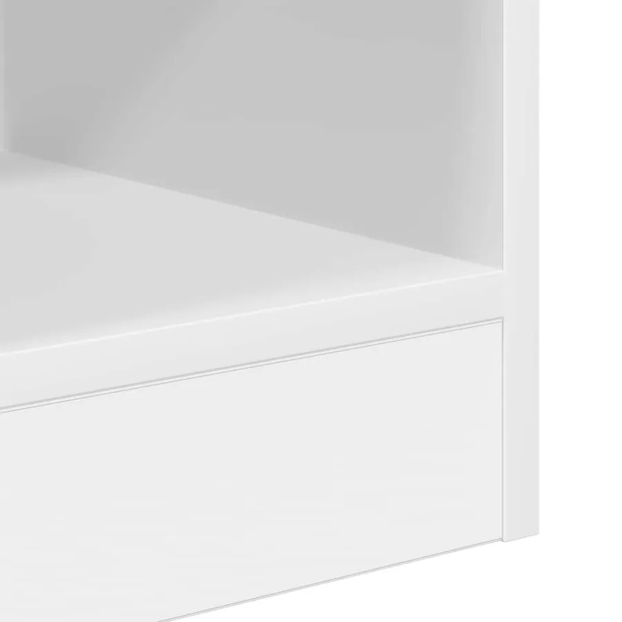Table d'appoint 2 pcs Blanc 30,5 x 30 x 45 cm Bois d'ingénierie - 8