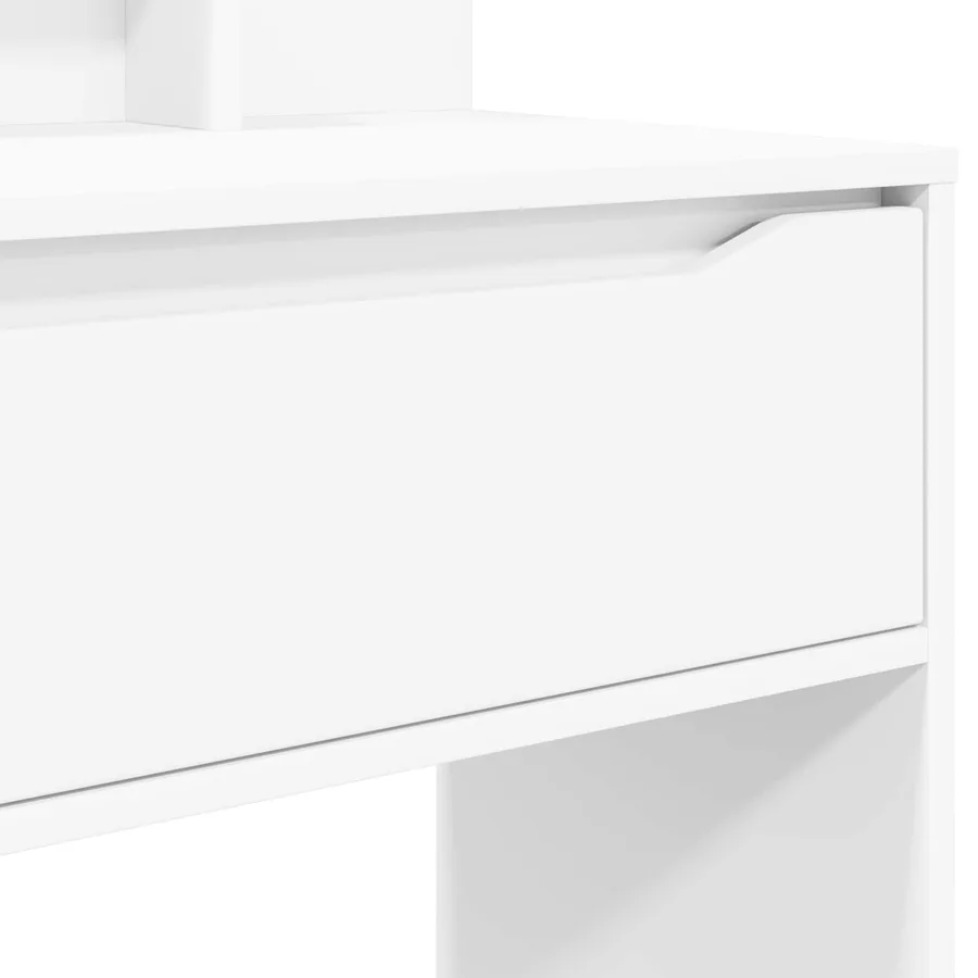 Tables de maquillage pour chambre Blanc 80 x 39,6 x 135 cm - 8