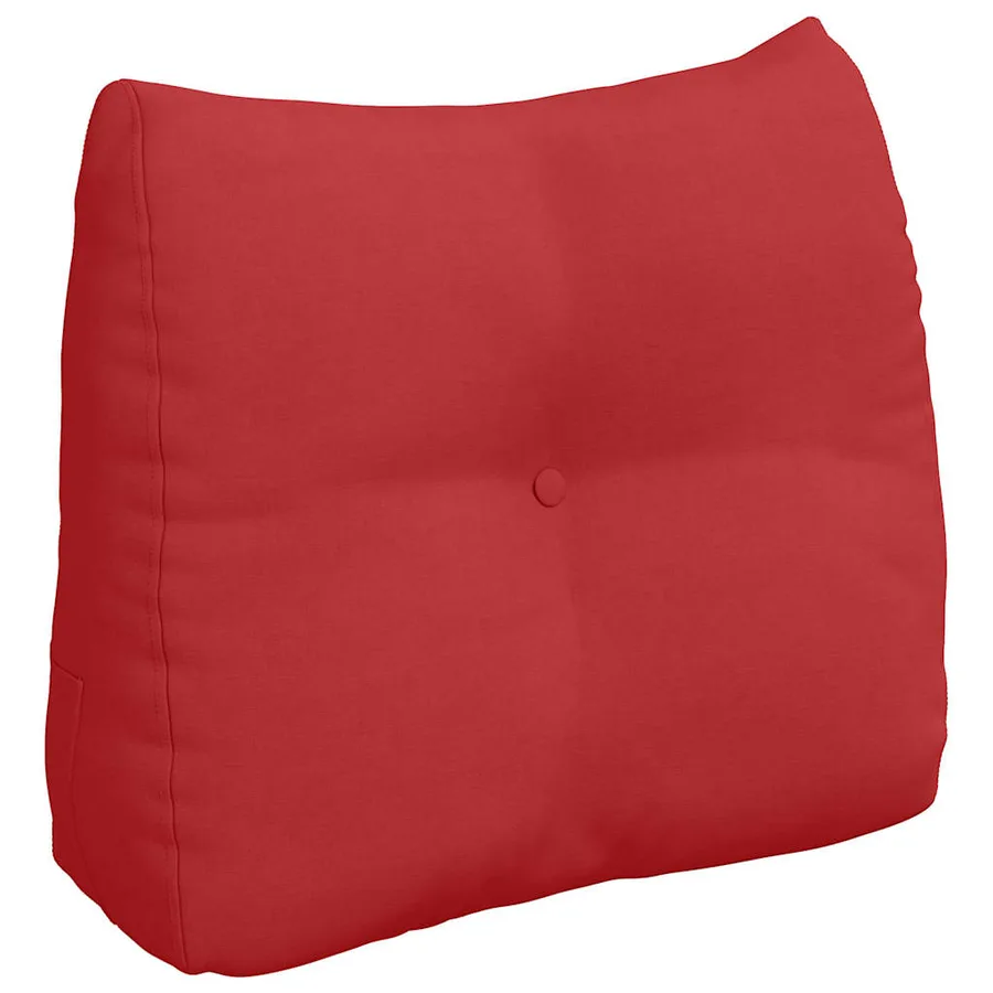 Coussin de Dos Rouge 60 x 24 x 50 cm tissu - 2