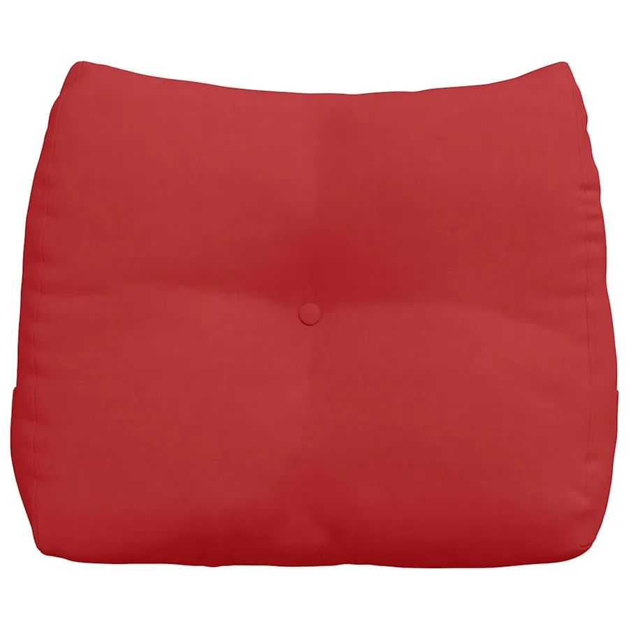 Coussin de Dos Rouge 60 x 24 x 50 cm tissu - 6