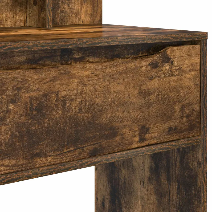 Tables de maquillage pour chambre Chêne fumé 80 x 39,6 x 135 cm - 8