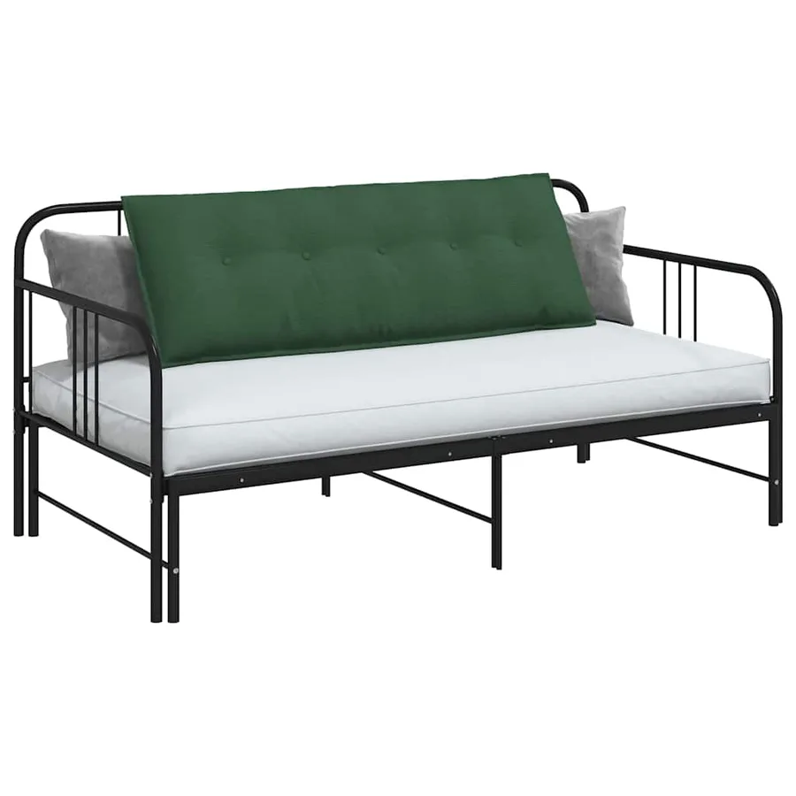 Coussin de Dos Vert Jungle 140 x 50 cm Tissu en velours côtelé - 3