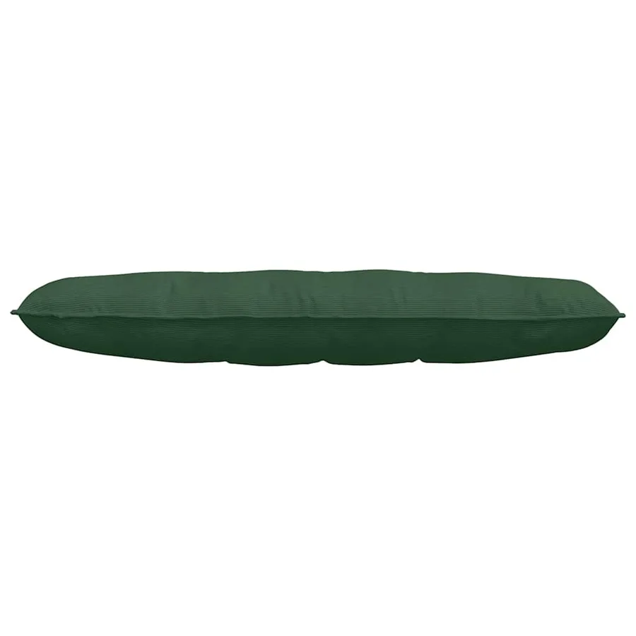 Coussin de Dos Vert Jungle 140 x 50 cm Tissu en velours côtelé - 5