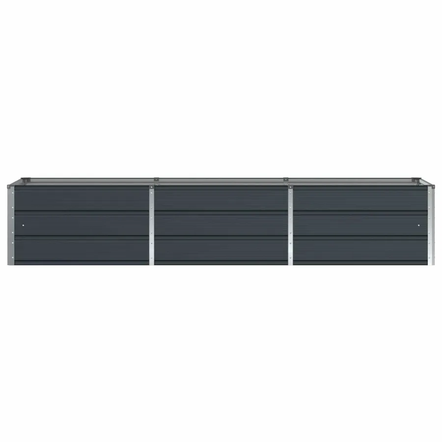 Jardinière Anthracite 240 x 80 x 45 cm Acier - 4