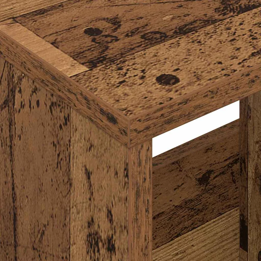 Étagère à magazines Bois ancien 68,5 x 30 x 45 cm - 9