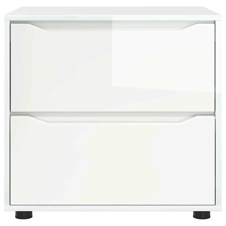 Armoire de rangement Blanc brillant 60 x 48 x 57 cm - 6