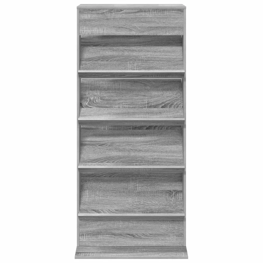 Étagère à magazines avec étagère Gris Sonoma 70 x 41 x 156 cm - 5