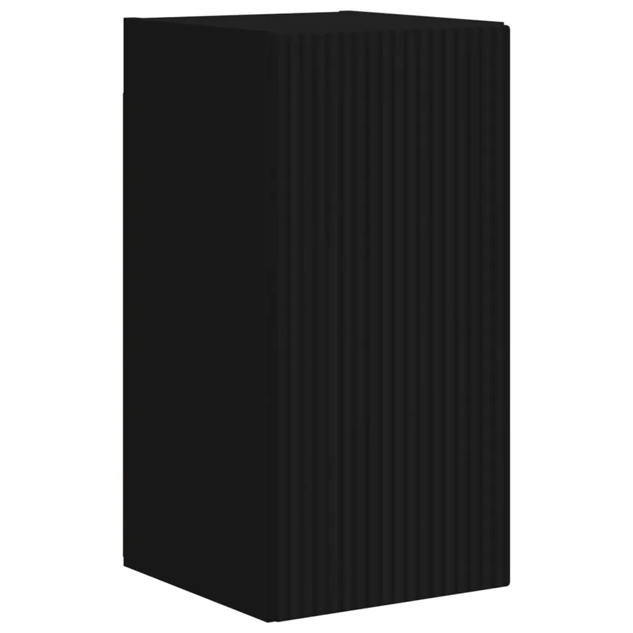 Ensemble meuble TV 6 pcs Noir Bois d'ingénierie - 6
