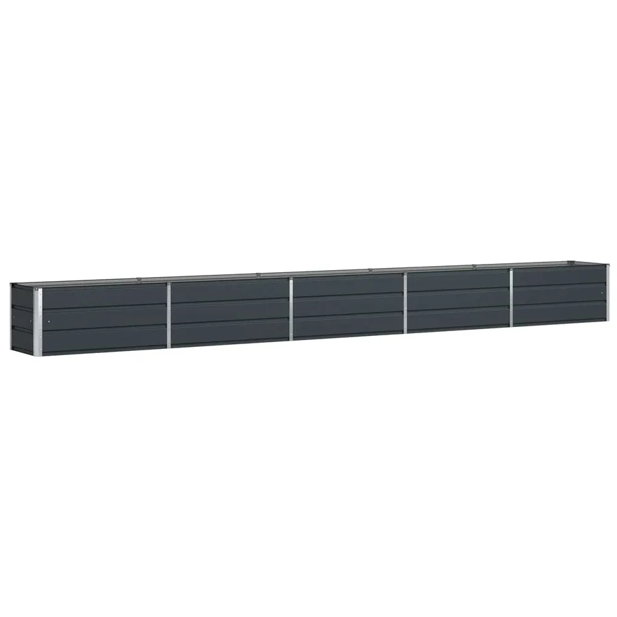 Jardinière Anthracite 480 x 50 x 45 cm Acier galvanisé - 2