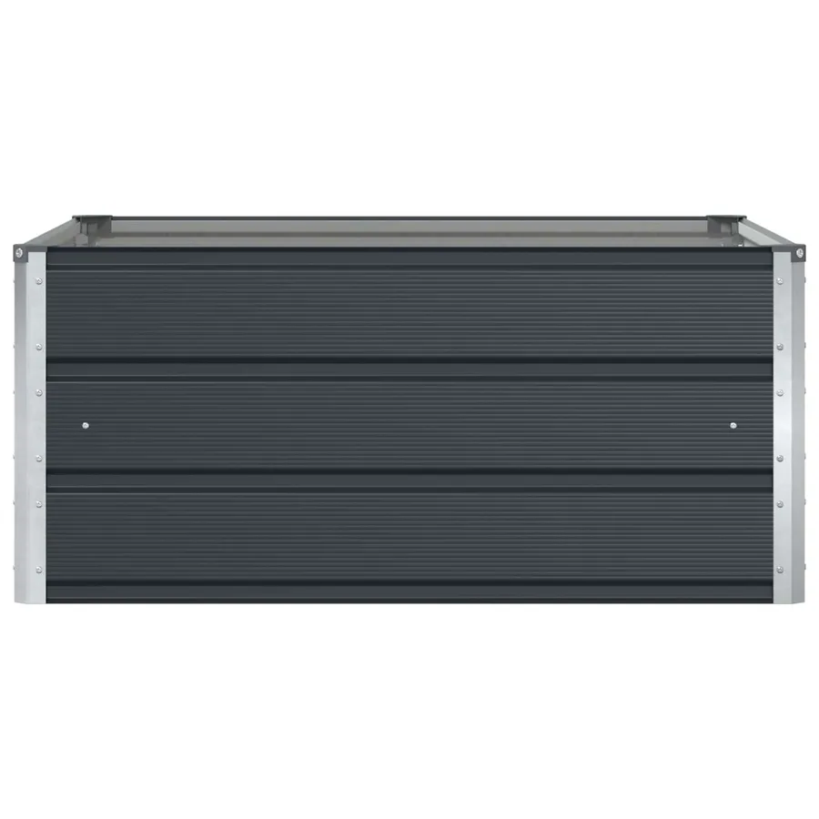 Jardinière Anthracite 100 x 100 x 45 cm Acier - 4