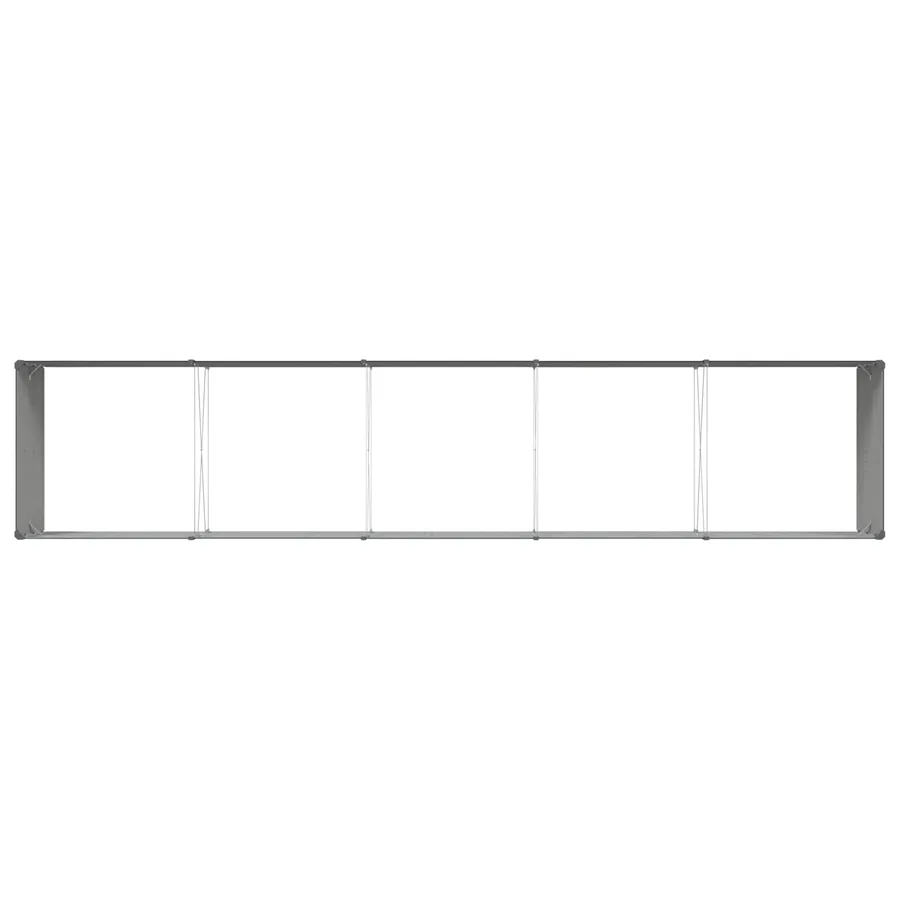 Jardinière Anthracite 480 x 100 x 45 cm Acier galvanisé - 7