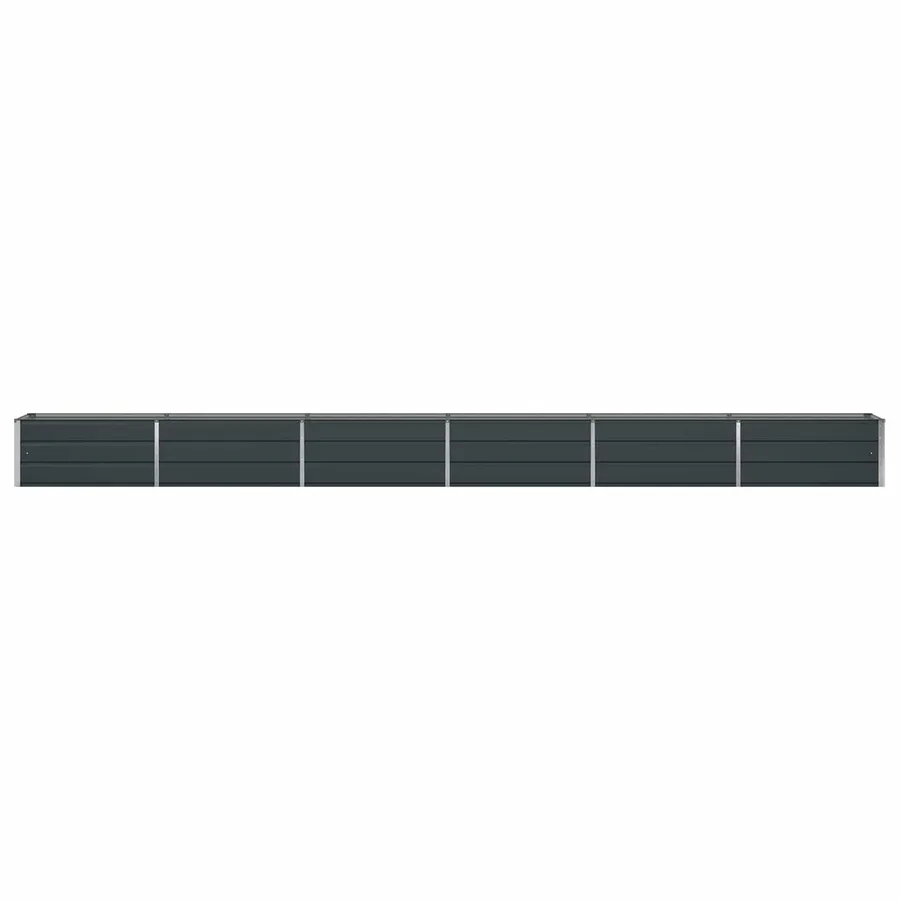 Jardinière Anthracite 580 x 50 x 45 cm Acier galvanisé - 4