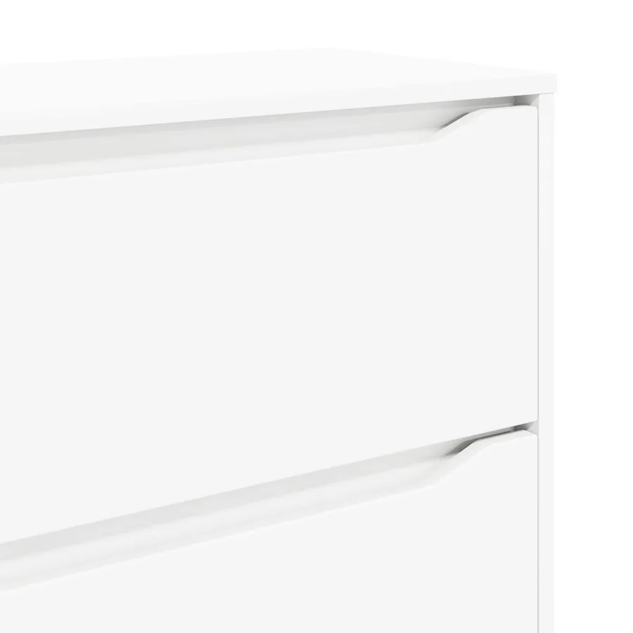 Armoire de rangement Blanc 40 x 48 x 81 cm Bois d'ingénierie - 12