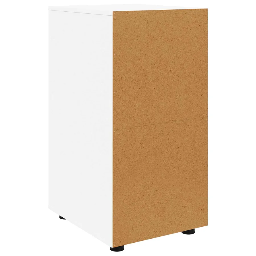 Armoire de rangement Blanc 40 x 48 x 81 cm Bois d'ingénierie - 8