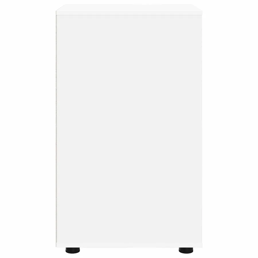 Armoire de rangement Blanc 40 x 48 x 81 cm Bois d'ingénierie - 9