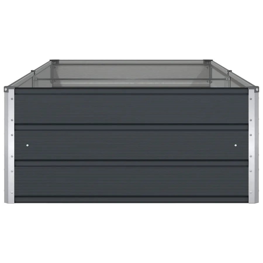 Jardinière Anthracite 195 x 100 x 45 cm Acier galvanisé - 6