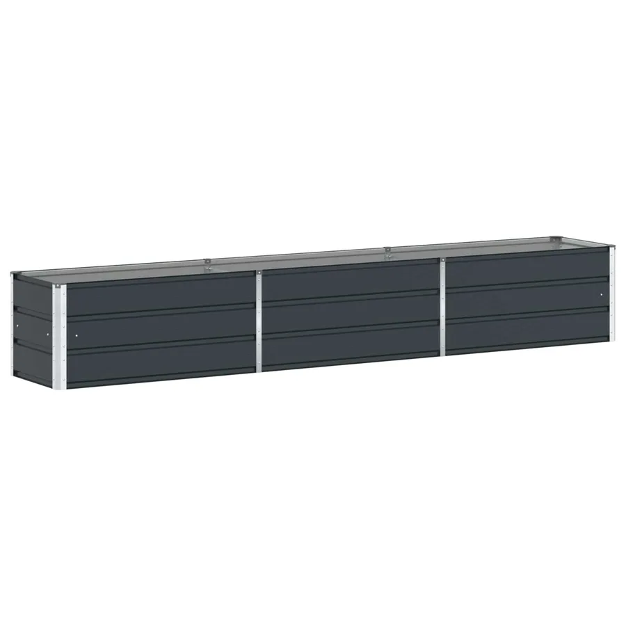 Jardinière Anthracite 290 x 50 x 45 cm Acier galvanisé - 2