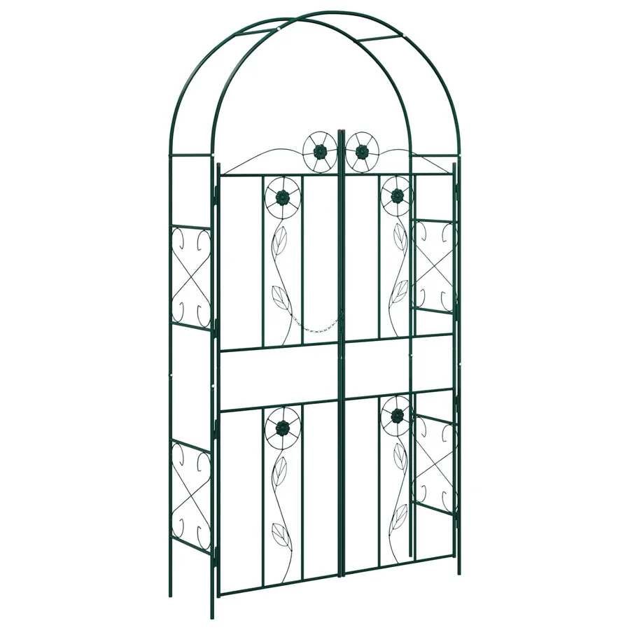Arche de jardin Uni Vert 115 x 37 x 226 cm - 2