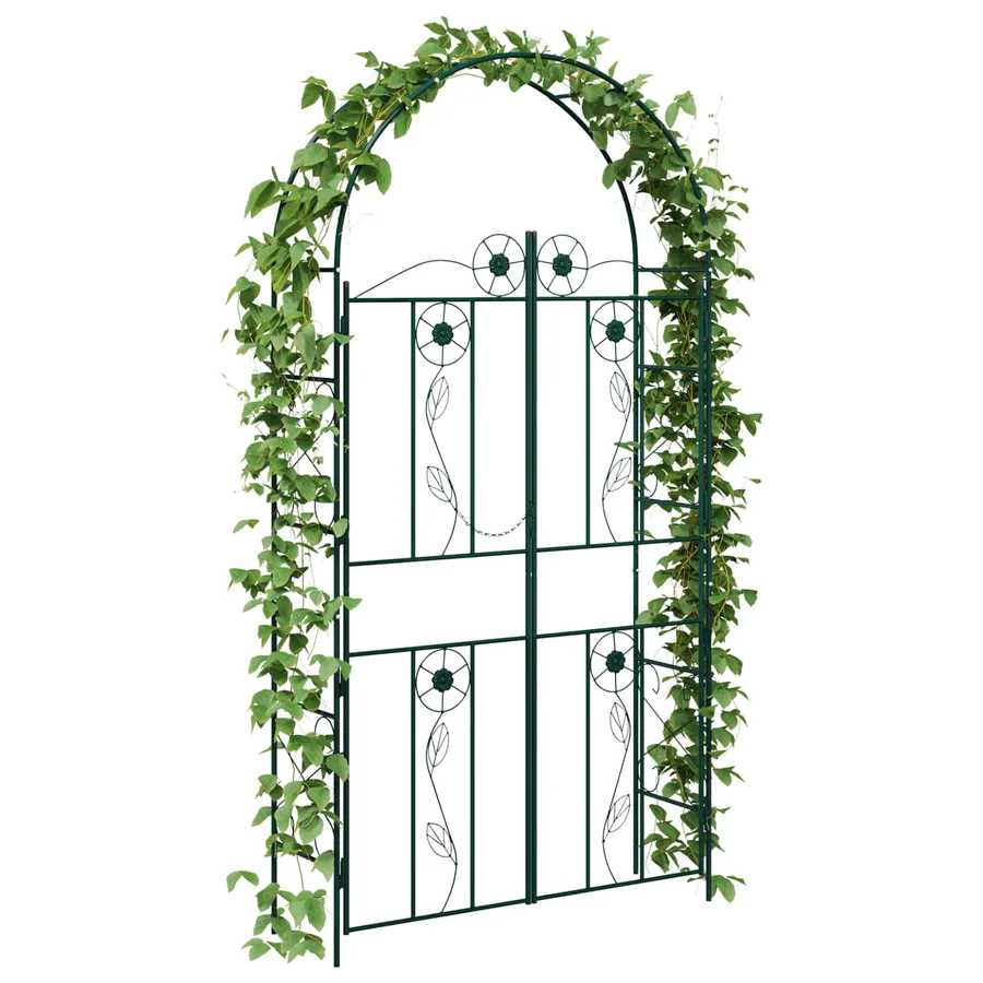 Arche de jardin Uni Vert 115 x 37 x 226 cm - 3