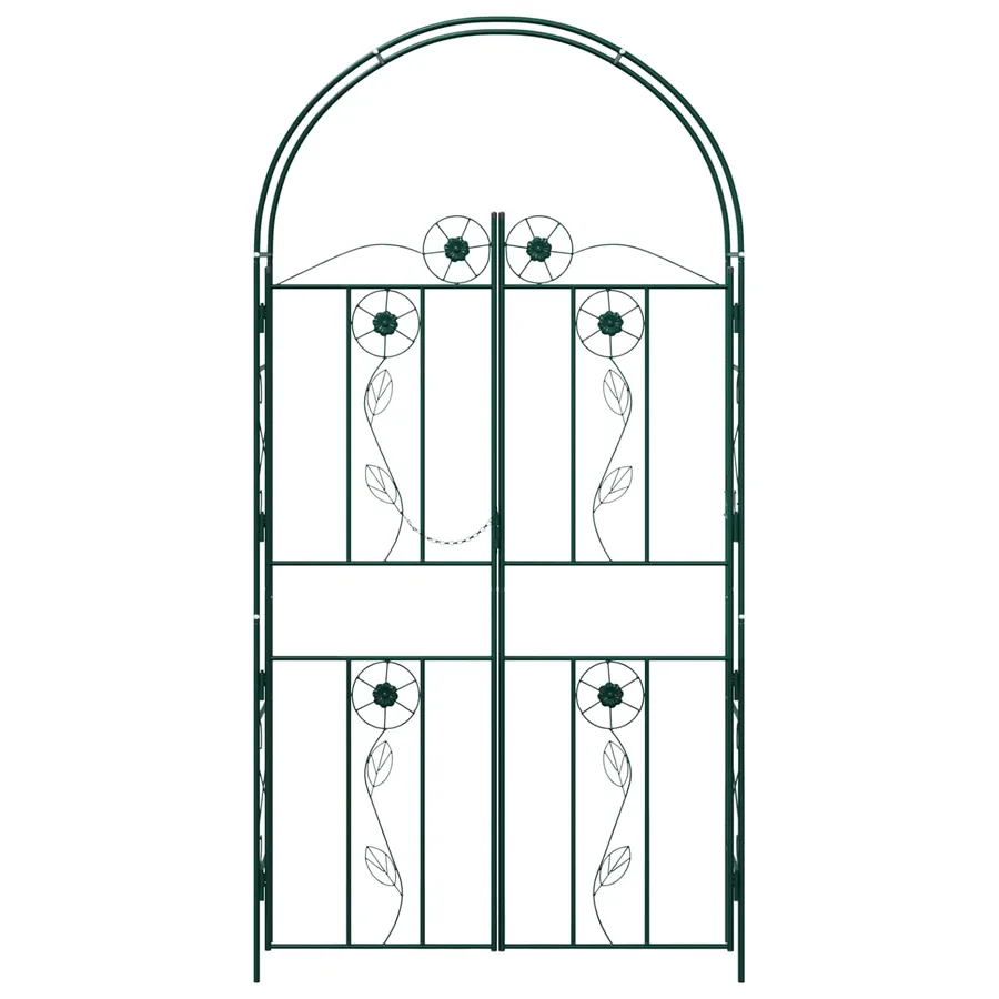 Arche de jardin Uni Vert 115 x 37 x 226 cm - 6